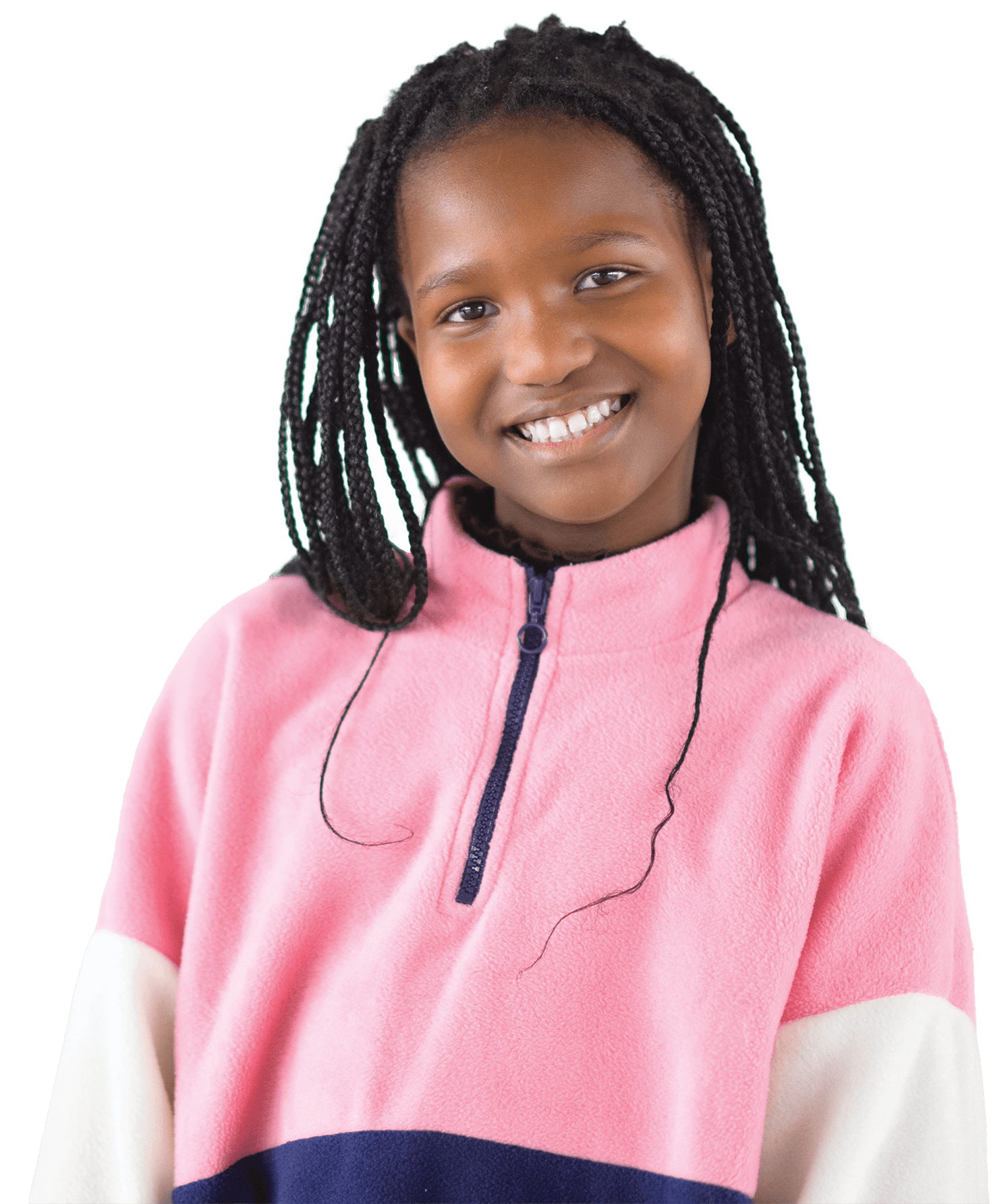 A smiling child