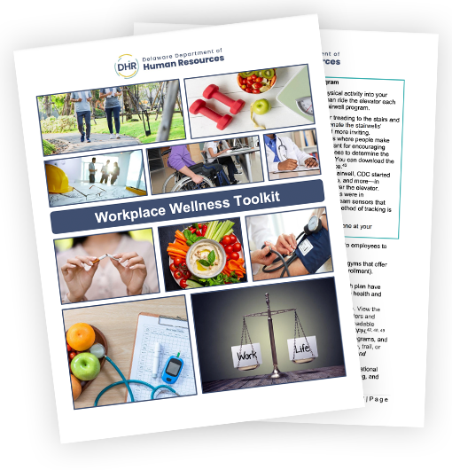 DHR Workplace Wellness Toolkit cover.