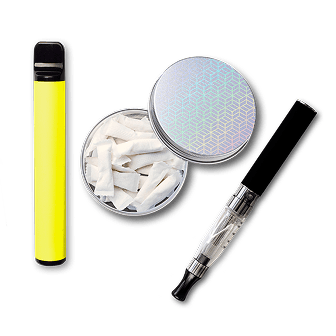 Nicotine pouches and vapes