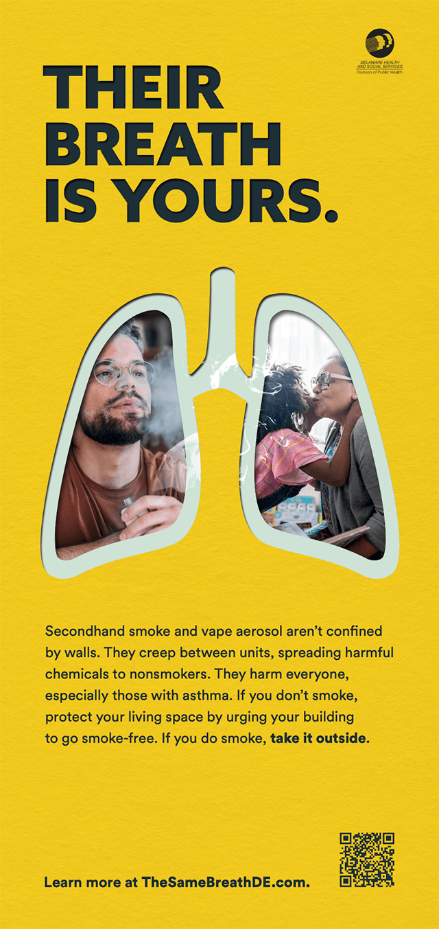 Smoke-Free Rack Card