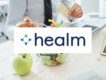 Healm workplace diabetes prevention graphic.