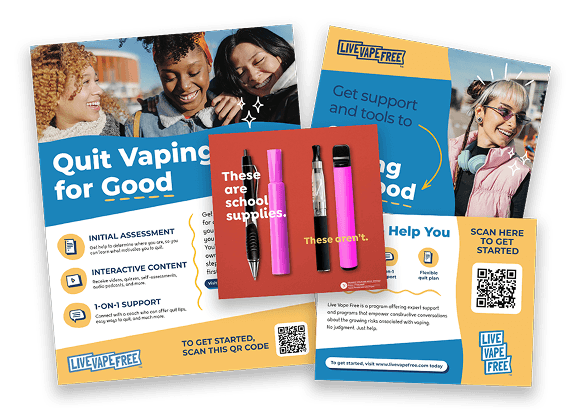 Outreach materials preview