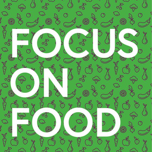 Workplace wellness poster with the title Focus on Food.