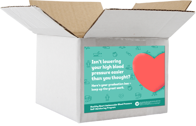 The program box a customer will receive