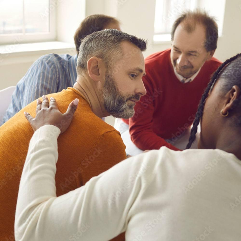 Provider supporting a patient during cancer treatment planning
