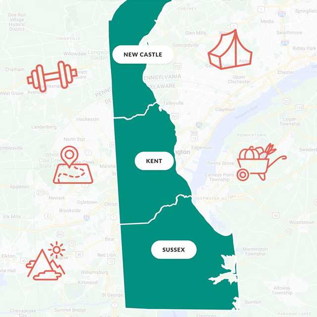Healthy Lifestyles map